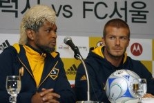 Kiedyś w Europie, a teraz w USA - Beckham i Xavier