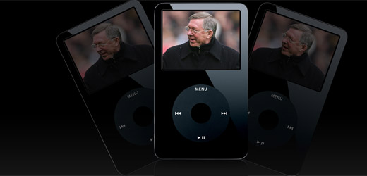 Sir Alex Ferguson & iPod