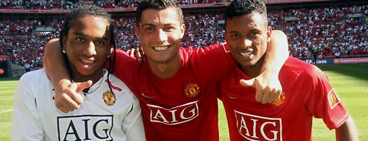 Anderson, Ronaldo, Nani