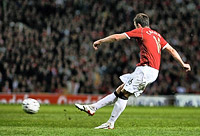 Michael Carrick - strzał