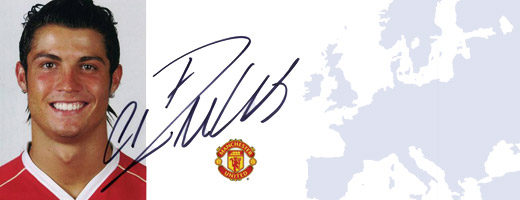 Autograf Cristiano Ronaldo