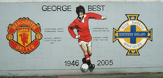 George Best - graffiti 
