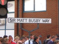 Old Trafford - Sir Matt Busby Way