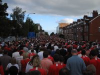 Old Trafford - tłumy kibiców