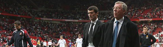 Roy Keane i Sir Alex Ferguson