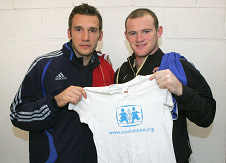 Wayne Rooney i Andrij Szewczenko
