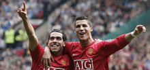 Tevez oraz Ronaldo
