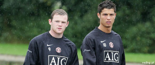 Wayne Rooney i Cristiano Ronaldo