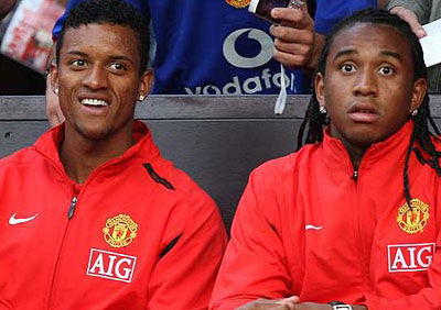Nani oraz Anderson w Manchesterze United
