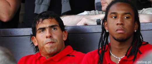 Tevez oraz Anderson w Manchester United