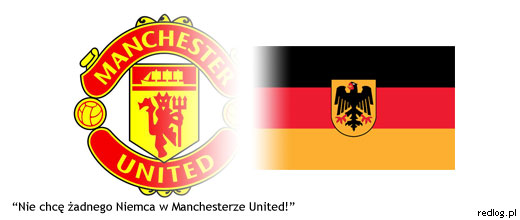Nie chcę żadnego Niemca w Manchesterze United