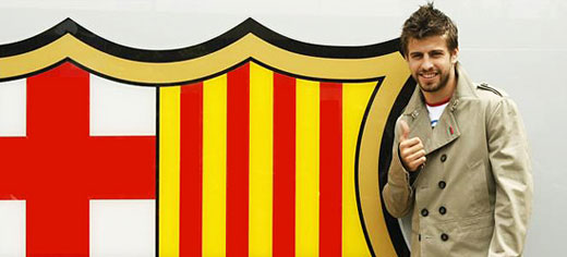 Pique atakuje Manchester United Pique atakuje Manchester United