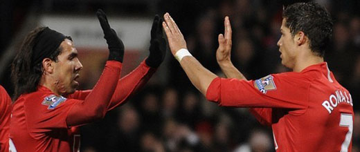Carlos Tevez i Cristiano Ronaldo