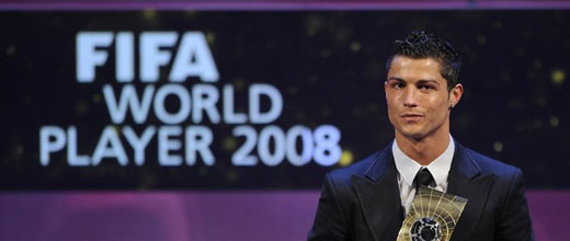 Cristiano Ronaldo piłkarzem roku według FIFA