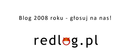 Blog 2008 roku - głosuj na Redlog.pl