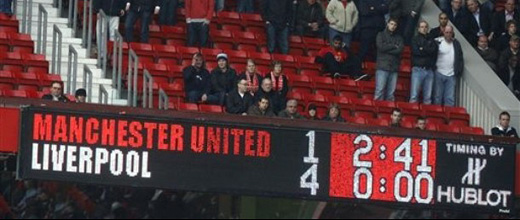 Manchester United 1 - 4 Liverpool