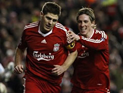 Fernando Torres oraz Steven Gerrard