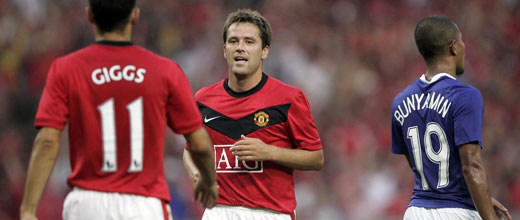 Michael Owen oraz Ryan Giggs
