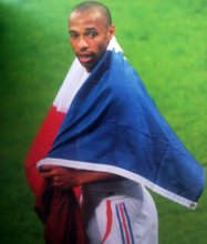 Henry z flagą Francji