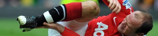 Wayne Rooney na murawie