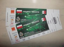 Bilety na mecz Polska - Meksyk